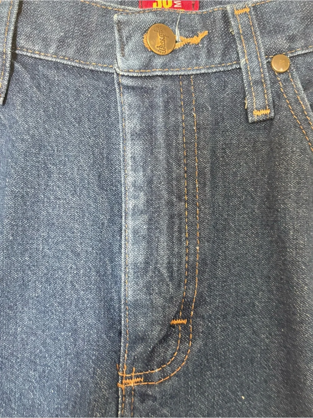 Wrangler Men's Slim Jeans in Dark Blue